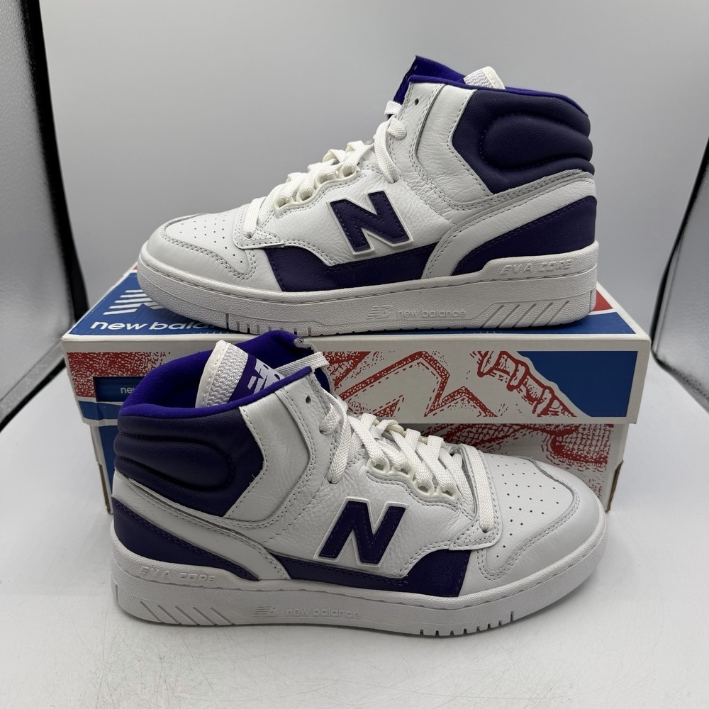 New Balance 740 x James Worthy Express Shoes Men Sz 11.5 D White Sneakers P740LA